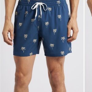 chubbies Men's The Midnight Palms 5.5" Swim Trunks Size XS